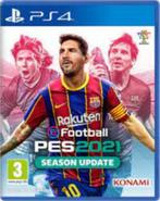 PS4 PES 2021: game met seizoensupdate., Games en Spelcomputers, Games | Sony PlayStation 4, Vanaf 3 jaar, Sport, Ophalen of Verzenden