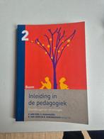 Inleiding in de pedagogiek deel 2,grondslagen en stromingen, Boeken, Schoolboeken, Overige vakken, Nieuw, Ophalen of Verzenden