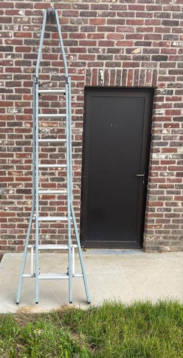 Puntladder Dirks 2x8  2022, Enlèvement, Utilisé, Échelle, 4 mètres ou plus