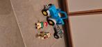 Lego Duplo tractor met aanhangwagen, popje en paard, Ophalen of Verzenden, Gebruikt, Duplo