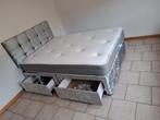 Bank met bedfunctie. Sectionele bank. Slaapbank., Huis en Inrichting, Verzenden, Nieuw