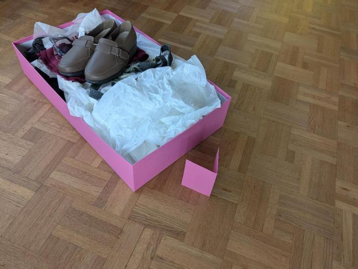 DOOS van Paris Texas: groot, roze, mooi, Kleding | Dames, Schoenen, Nieuw, Hoge laarzen, Roze, Ophalen of Verzenden