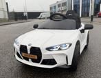 BMW M4 12v wit Afstands. - Bleutooth - Led - Leder - Rubb!, Ophalen of Verzenden, Nieuw