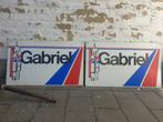 Gabriel schokdempers reclamebord, Verzamelen, Ophalen of Verzenden, Zo goed als nieuw, Reclamebord