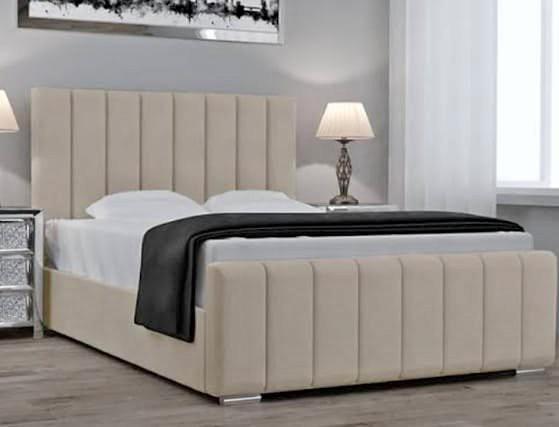 Luxe fluwelen bed – elegant design met premium comfort, Huis en Inrichting, Slaapkamer | Beddengoed, Nieuw, Zwart, Verzenden