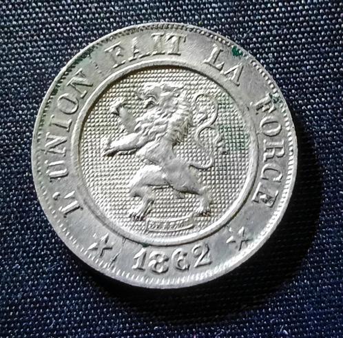 10 cent 1862 Leopold I, Postzegels en Munten, Munten | België, Losse munt, Verzenden