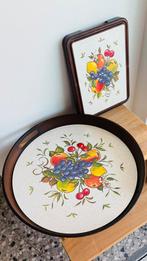 Vintage Emsa plateau en snijplank in ongebruikte staat, Collections, Rétro, Enlèvement ou Envoi
