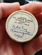 Oud medicijndoosje apotheek Aalst, Ophalen of Verzenden, Zo goed als nieuw
