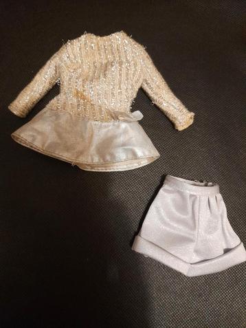 Barbie silver outfit mattel jaren 60 beschikbaar voor biedingen