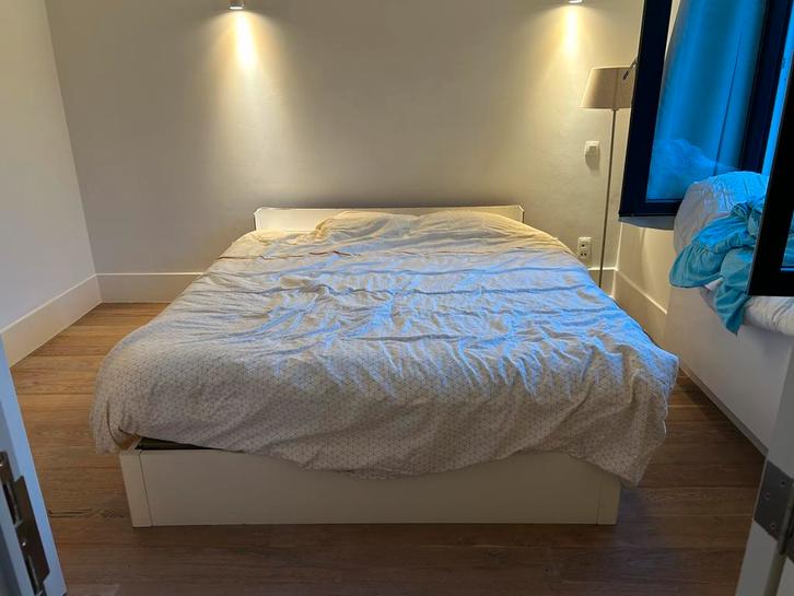 Gratis bed met auping lattenbodem, Huis en Inrichting, Slaapkamer | Bedden, 200 cm, Ophalen