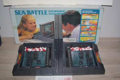 Saitek , Sea Battle , Electronisch slagschipspel , 1989, Kinderen en Baby's, Speelgoed | Overig, Gebruikt, Jongen of Meisje, Ophalen of Verzenden