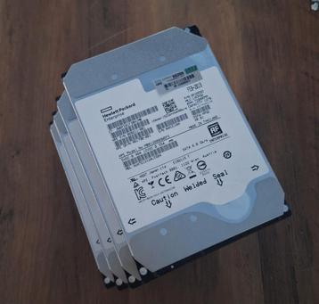 5 stuks 12TB HGST HP Enterprise SATA HDD beschikbaar voor biedingen
