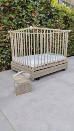 Babypark verstelbaar in hoogte beige, Ophalen, Gebruikt