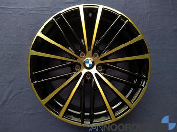 BMW 5 G30 G31 velgen 19 inch Styling 635 Night Gold NIEUW, Auto-onderdelen, Banden en Velgen, 19 inch, Velg(en), Nieuw, Personenwagen