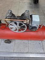 Dubbele kops compressor in perfecte staat, Ophalen of Verzenden, Zo goed als nieuw