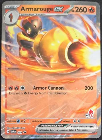 Pokemon Armarouge ex Promo SVP105 beschikbaar voor biedingen