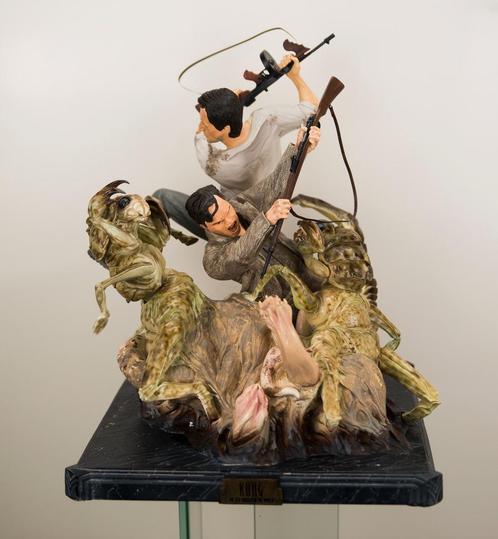 weta dark horse kong jack and denham ravine struggle, Verzamelen, Film en Tv, Nieuw, Film, Beeldje, Replica of Model, Ophalen of Verzenden