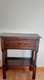 Antiek kastje als hallkastje of bijzettafeltje/sfeertafeltje, 55 à 75 cm, Enlèvement, Utilisé, Tijdloos