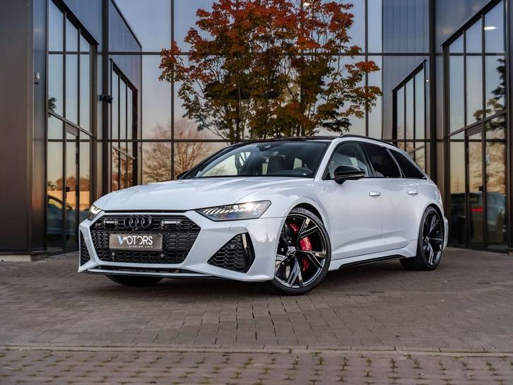 Audi RS6 RS6 Avant 4.0 TFSI quattro - B&O - HUD - VAT - ACC, Auto's, Audi, Bedrijf, Te koop, RS6, 360° camera, 4x4, ABS, Achteruitrijcamera