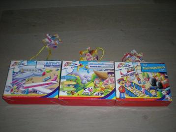 3 grands puzzles de sol, 45 pièces Grafix, grandes pièces, Enlèvement ou Envoi, Comme neuf