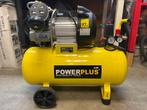 Compressor Powerplus 3pk, Doe-het-zelf en Bouw, Compressors, Ophalen, 6 tot 10 bar, Zo goed als nieuw, 25 tot 100 liter