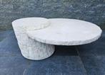 Maitland Smith Designer Salontafel van Mactan Stone, Overige materialen, 100 tot 150 cm, Zo goed als nieuw, Overige vormen