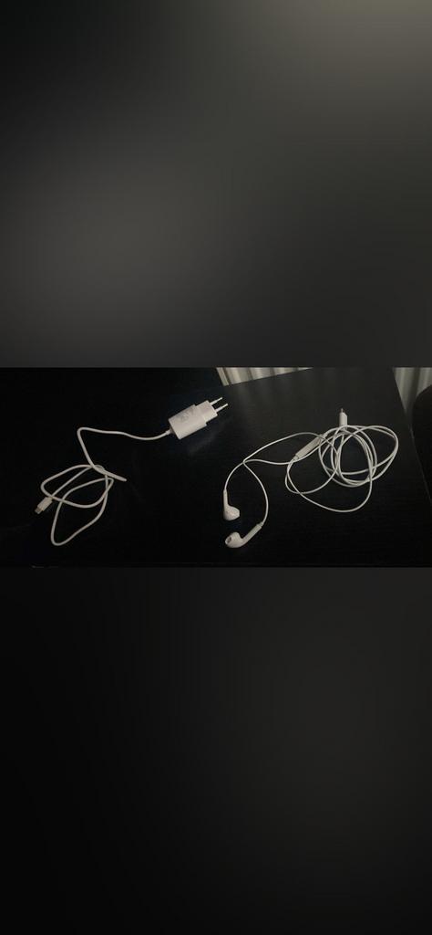 iPhone usb-c oplader+iPhone oortjes, Telecommunicatie, Mobiele telefoons | Telefoon-opladers, Nieuw, Apple iPhone, Ophalen