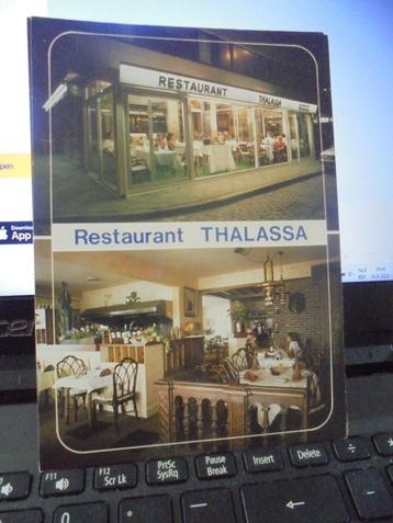Restaurant Thalassa, Enlèvement ou Envoi, Non affranchie