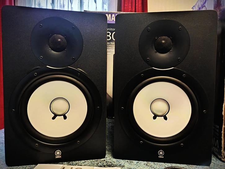 Yamaha HS 80M, Audio, Tv en Foto, Luidsprekerboxen, Gebruikt, Overige typen, 120 watt of meer, Overige merken, Ophalen