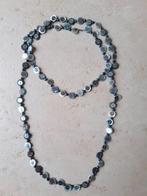 Donkerblauwe ketting, Ophalen of Verzenden, Zo goed als nieuw