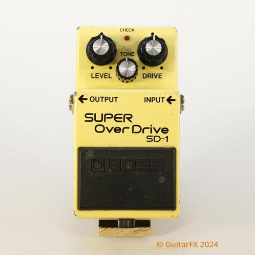 Boss SD-1 Super Overdrive (Black Label, Made in Taiwan), Muziek en Instrumenten, Effecten, Gebruikt, Ophalen of Verzenden