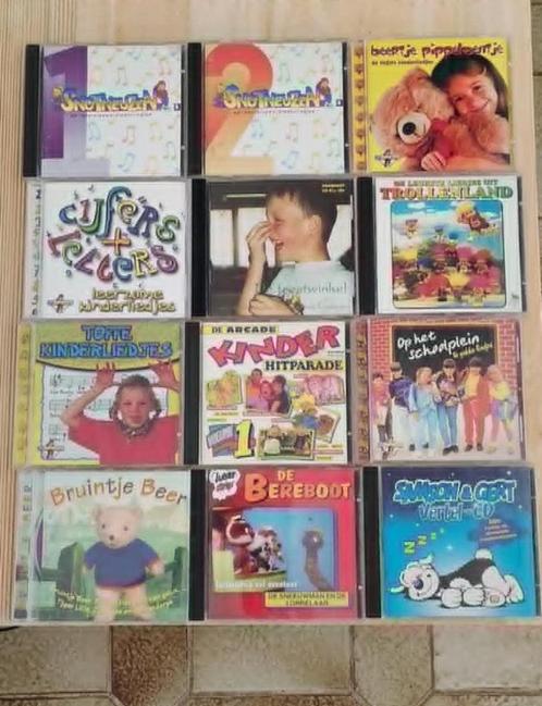 lot van 12 Cd's kinderliedjes, Cd's en Dvd's, Cd's | Kinderen en Jeugd, Zo goed als nieuw, Ophalen of Verzenden