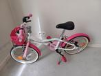 Te koop: Schattige roze kinderfiets in topstaat!, Fietsen en Brommers, Ophalen, Gebruikt, 16 tot 20 inch, Decathlon