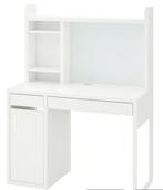 Bureau IKEA Micke + élément de rangement, Enlèvement, Utilisé
