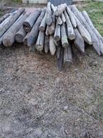 Weipalen, Ophalen, Gebruikt, Palen, Hardhout