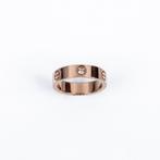 CARTIER “Love" collection ring (nº 52833 A), Avec pierre précieuse, Or, Rose, Femme