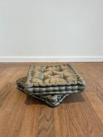 Coussins de siège verts (2), Enlèvement, Comme neuf, Vert, Carré