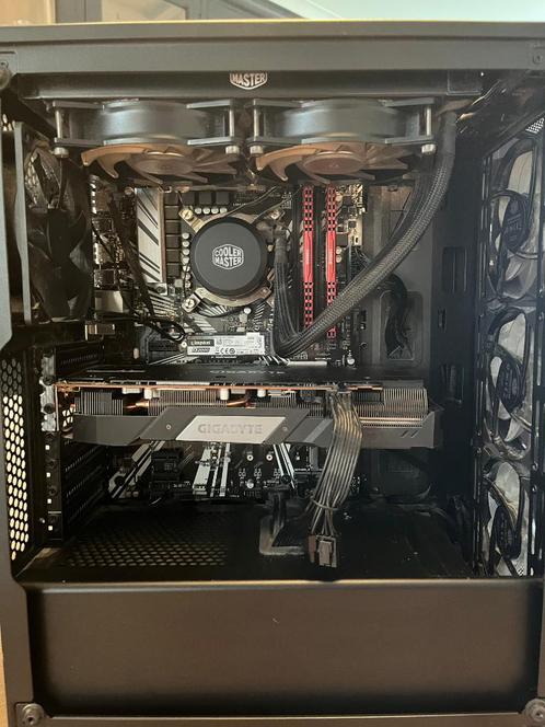 Gaming PC, Computers en Software, Desktop Pc's, Gebruikt, 3 tot 4 Ghz, HDD, SSD, 16 GB, Met videokaart, Gaming, Ophalen