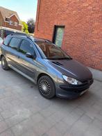 Peugeot 206 SW Diesel 2006 - Weinig km’s, Goed Onderhouden, Auto's, Voorwielaandrijving, Stof, Zwart, 5 deurs