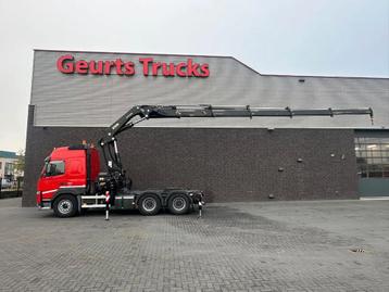 Volvo FM 500 6X4 TREKKER/ BAKWAGEN MET HIAB XS377 EP-5 HIPRO beschikbaar voor biedingen