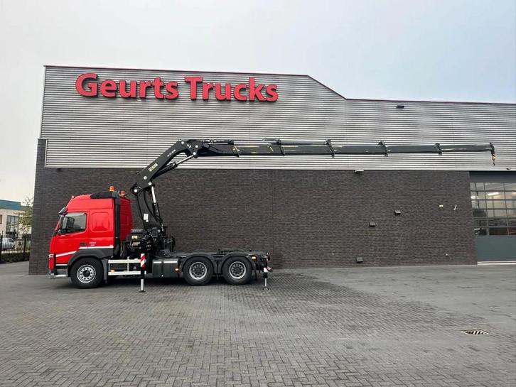 Volvo FM 500 6X4 TREKKER/ BAKWAGEN MET HIAB XS377 EP-5 HIPRO, Auto's, Vrachtwagens, ABS, Airconditioning, Boordcomputer, Centrale vergrendeling