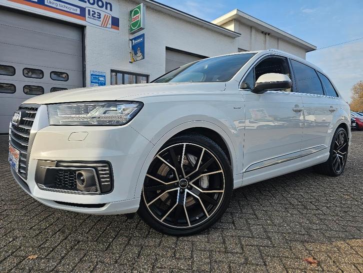 Audi Q7 3.0 TDI e-tron quattro tiptronic, Carplay,Trekh, Auto's, Audi, Bedrijf, Te koop, e-tron, 4x4, ABS, Achteruitrijcamera