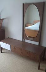 Vintage kast met spiegel, Antiek en Kunst, Ophalen
