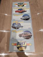 Vintage Fiat-brochures, Ophalen of Verzenden, Gelezen