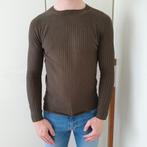 Pull en coton texturé Zara - taille moyenne, Vêtements | Hommes, Vert, Taille 48/50 (M), Zara man, Porté