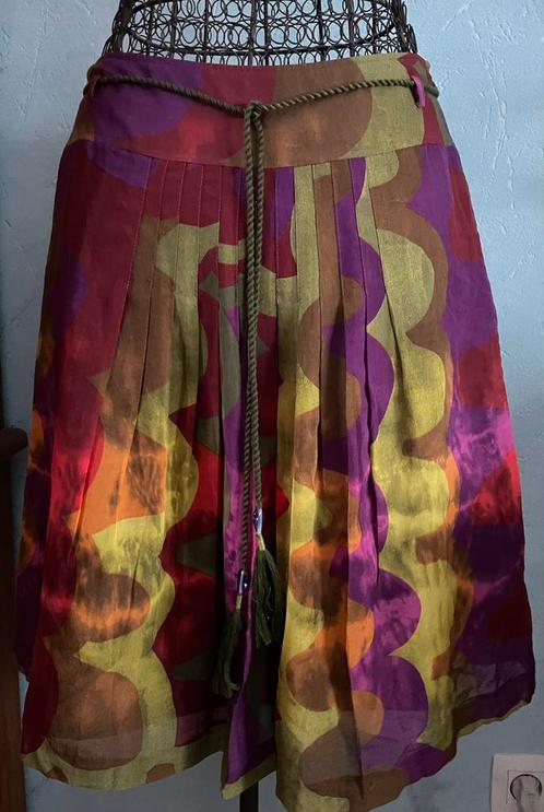 Caroline Biss 38 Grandioze mooie rok met zijde, Kleding | Dames, Rokken, Nieuw, Maat 38/40 (M), Overige kleuren, Ophalen of Verzenden