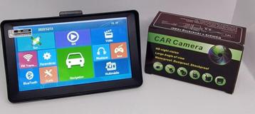 7'' Auto /Camper /Bus GPS met Bedrade Achteruitrijcamera Set