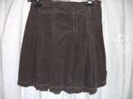 bruine velours rok KDH basics: maat 164, Ophalen of Verzenden, Gebruikt, Meisje, Jurk of Rok