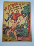 Akim en de spionnen van de jungle - 1ste druk (1954), Boeken, Eén stripboek, Ophalen of Verzenden