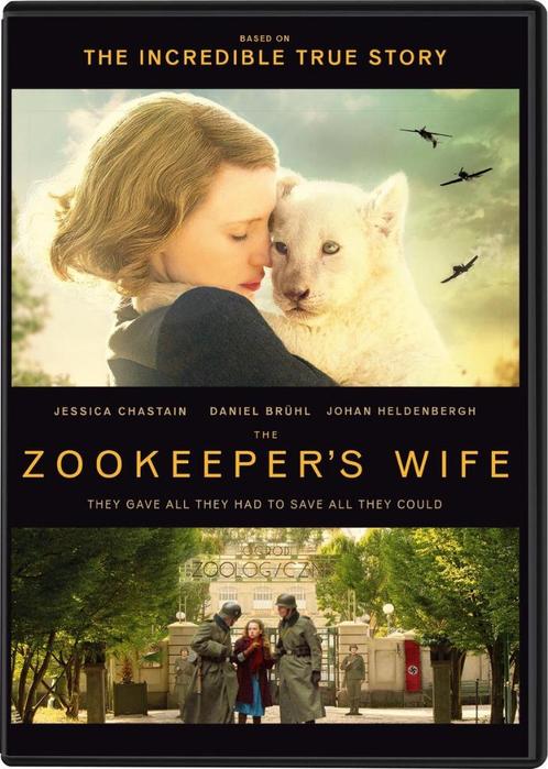 dvd ' The zookeeper's wife (J.Chastain)(gratis verzending), CD & DVD, DVD | Drame, Neuf, dans son emballage, Drame historique